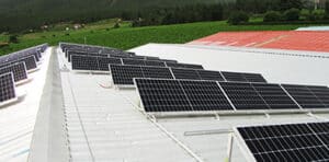 Industrial solar installation Socitransa
