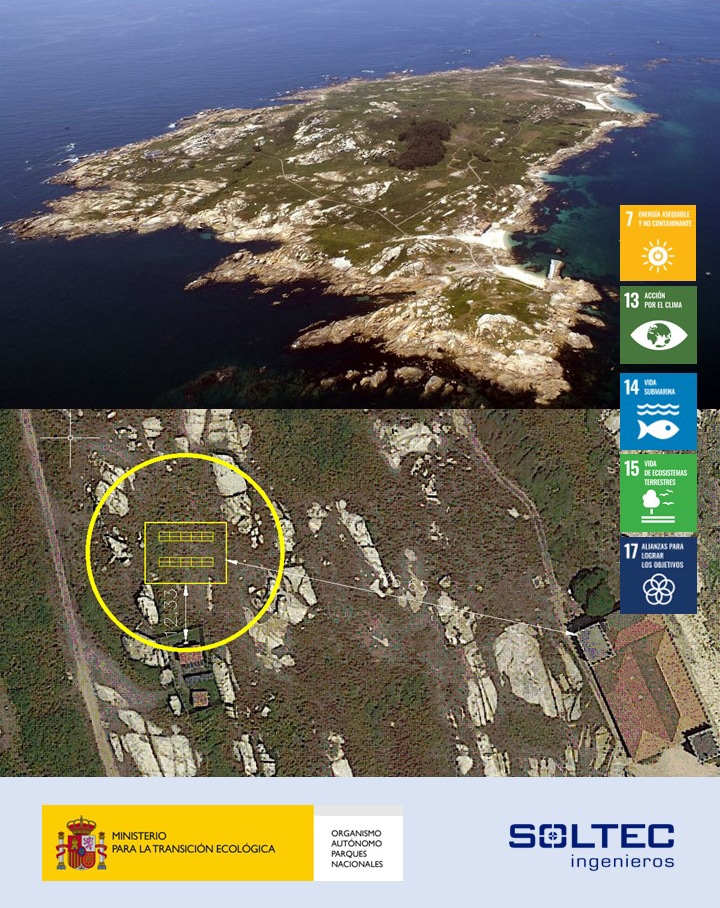 Proyecto ingeniería fotovoltaica isla de sálvora